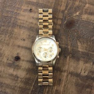 Gold Michael Kors Watch